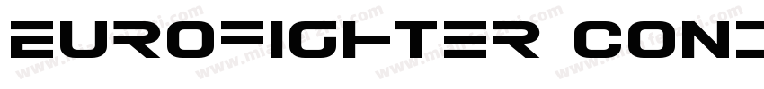 Eurofighter Condensed字体转换